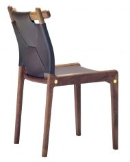 2 Sail chair, dark brown, angled rear e